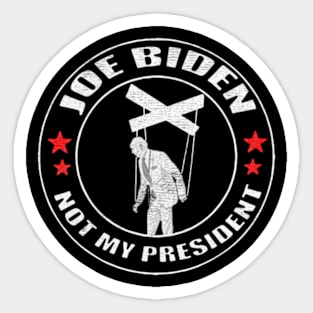 not my president Sticker